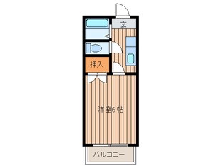 デュエル通谷Ⅱの物件間取画像